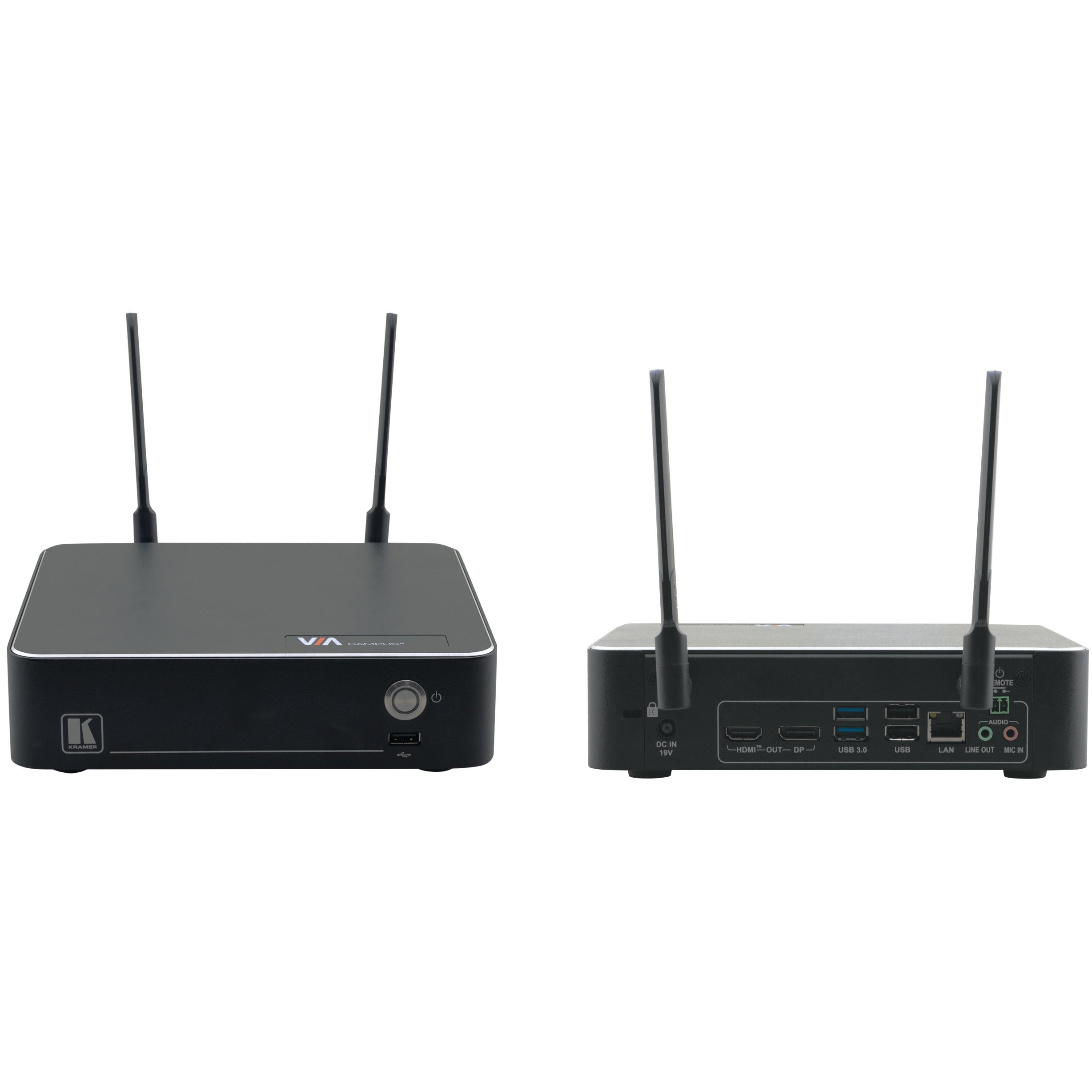 VIA Campus² PLUS 4K60 Simultaneous Wired and Wireless Presentation &  Collaboration Solution