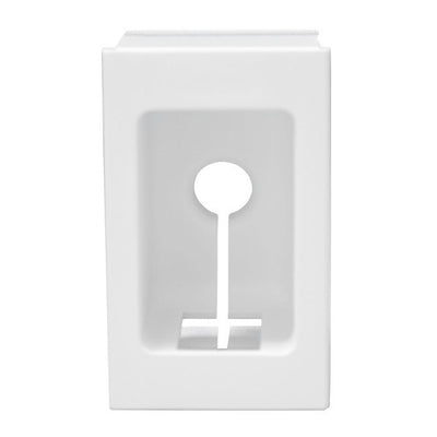 TB120-104 Retractable Cable Plate for Altinex Table Buddy - White